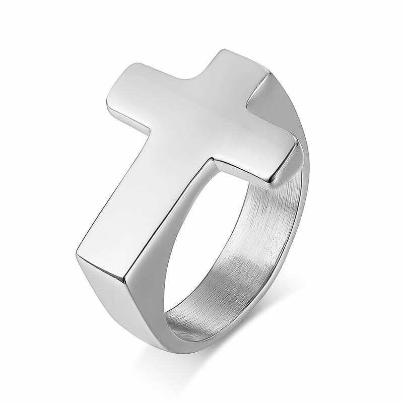 Cross Ring (Silver)