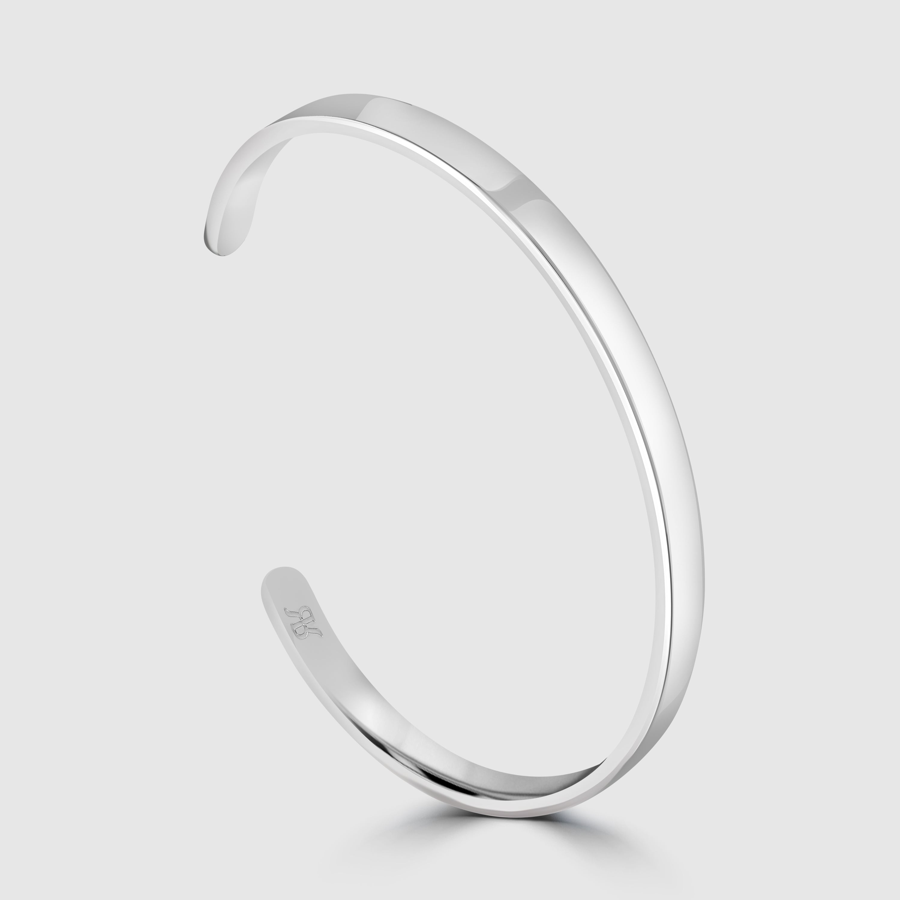 Classic Cuff Bracelet (Silver)