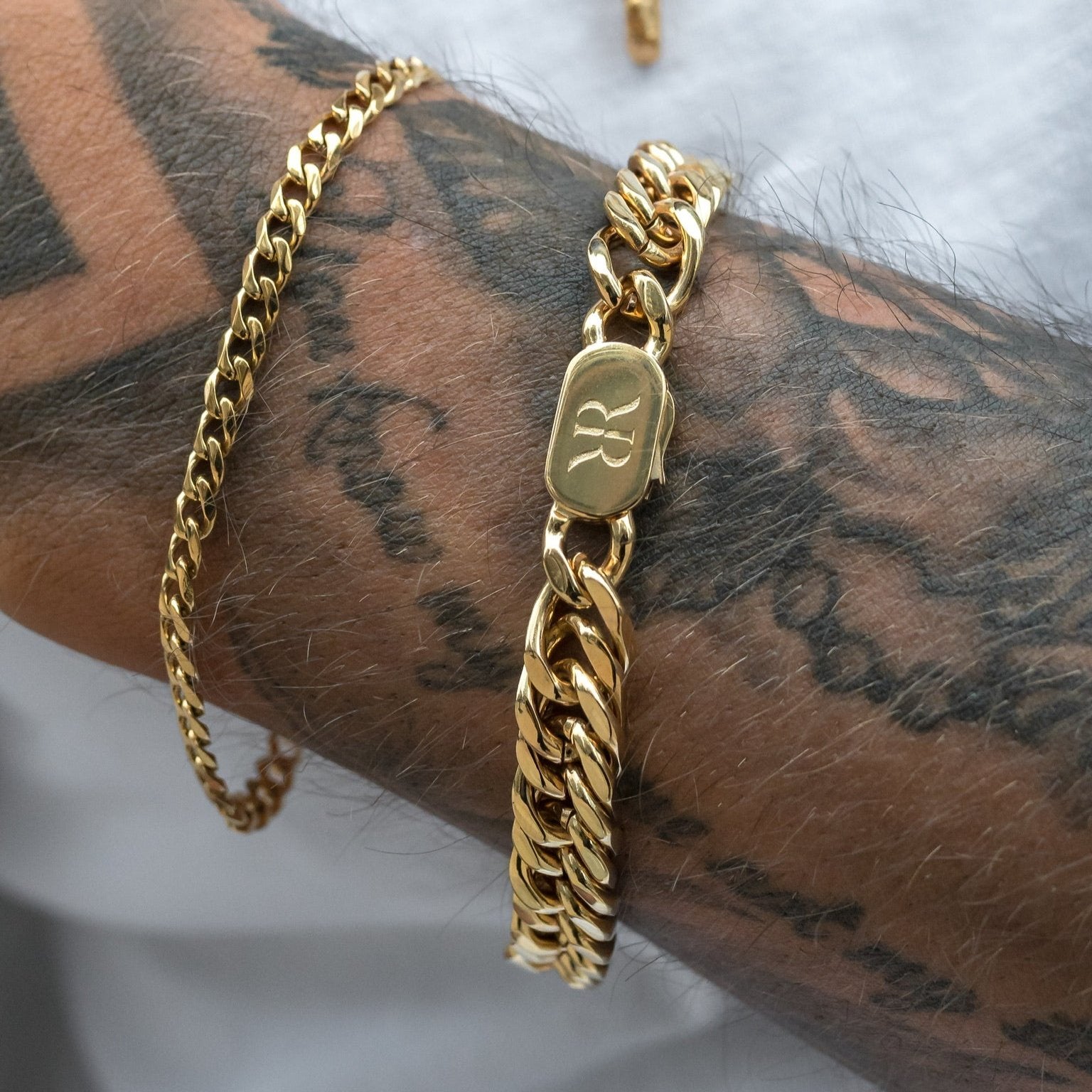 Cuban Bracelet (Gold) 8mm