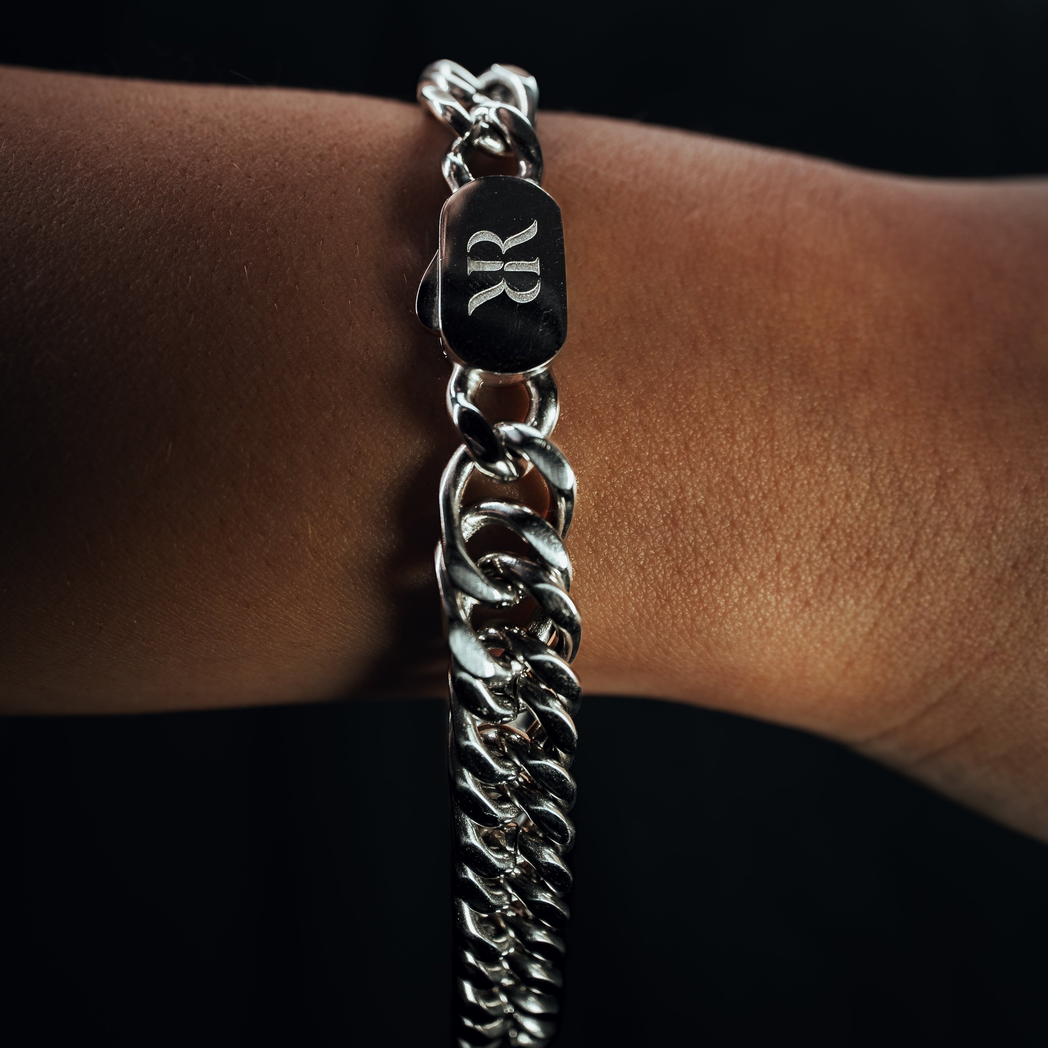 Cuban Bracelet (Silver) 8mm