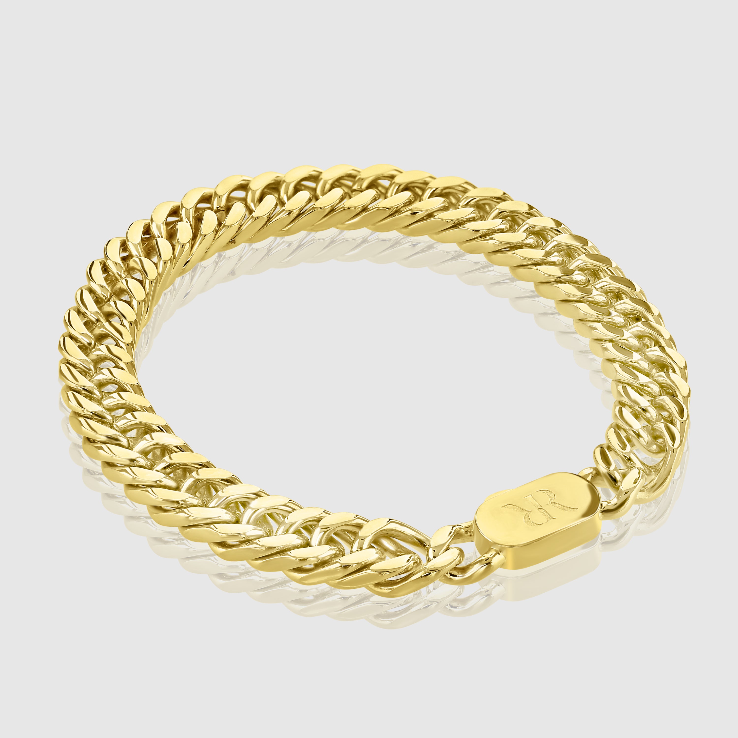 Cuban Bracelet (Gold) 8mm