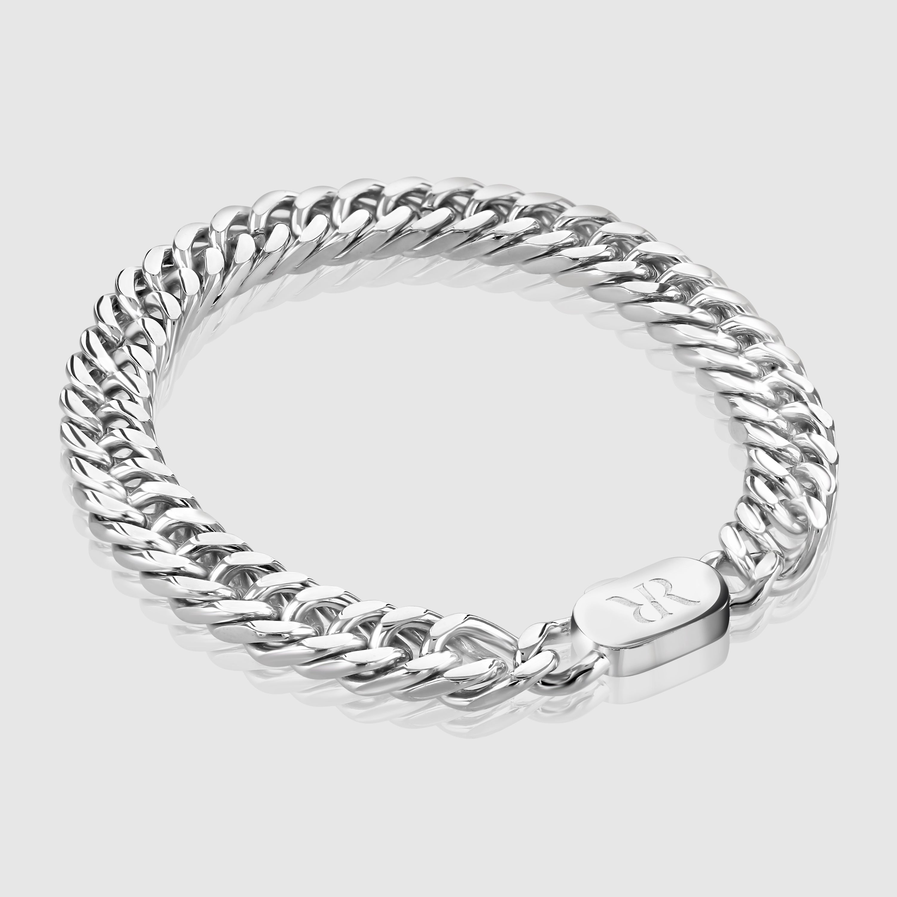 Cuban Bracelet (Silver) 8mm