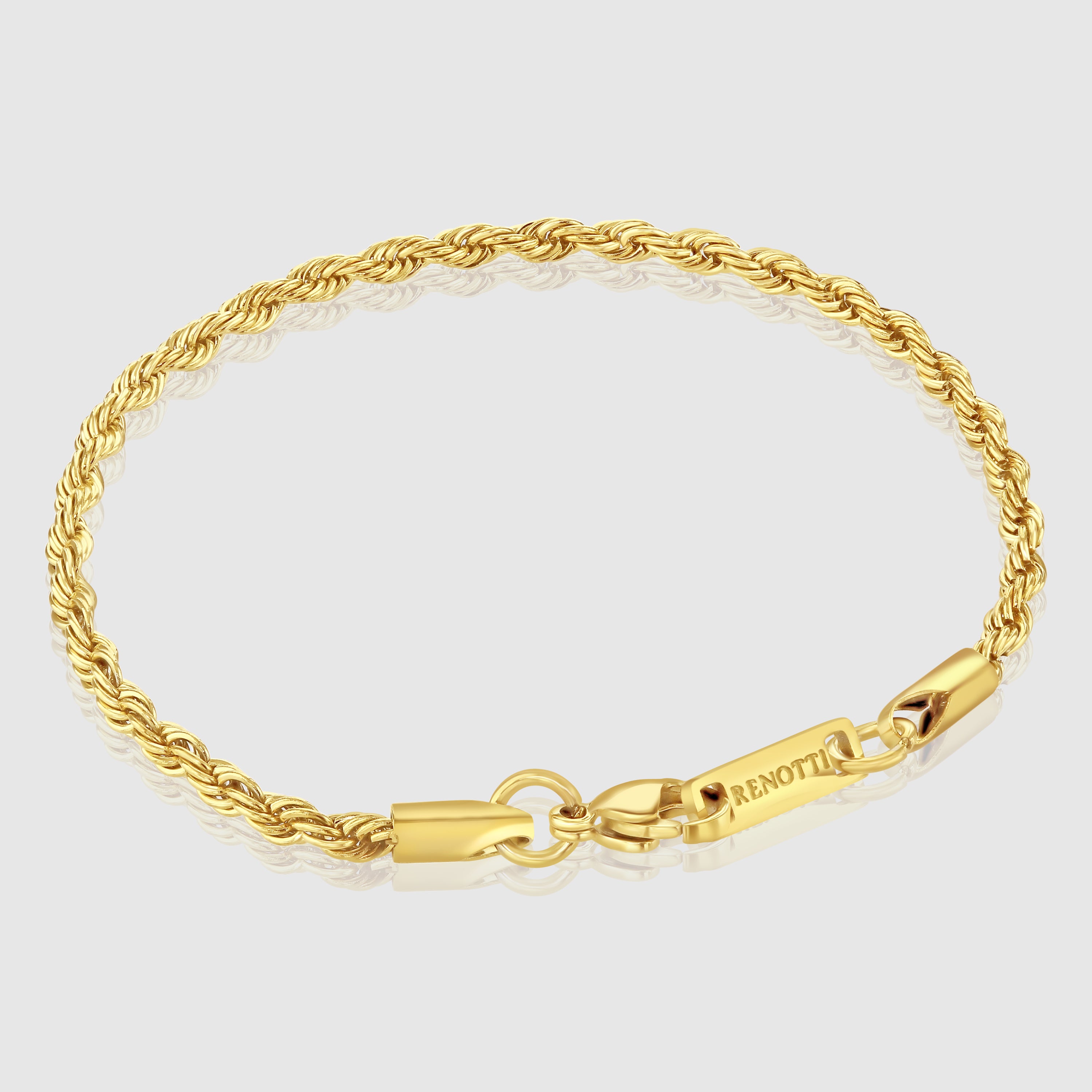 Rope Bracelet (Gold) 3mm