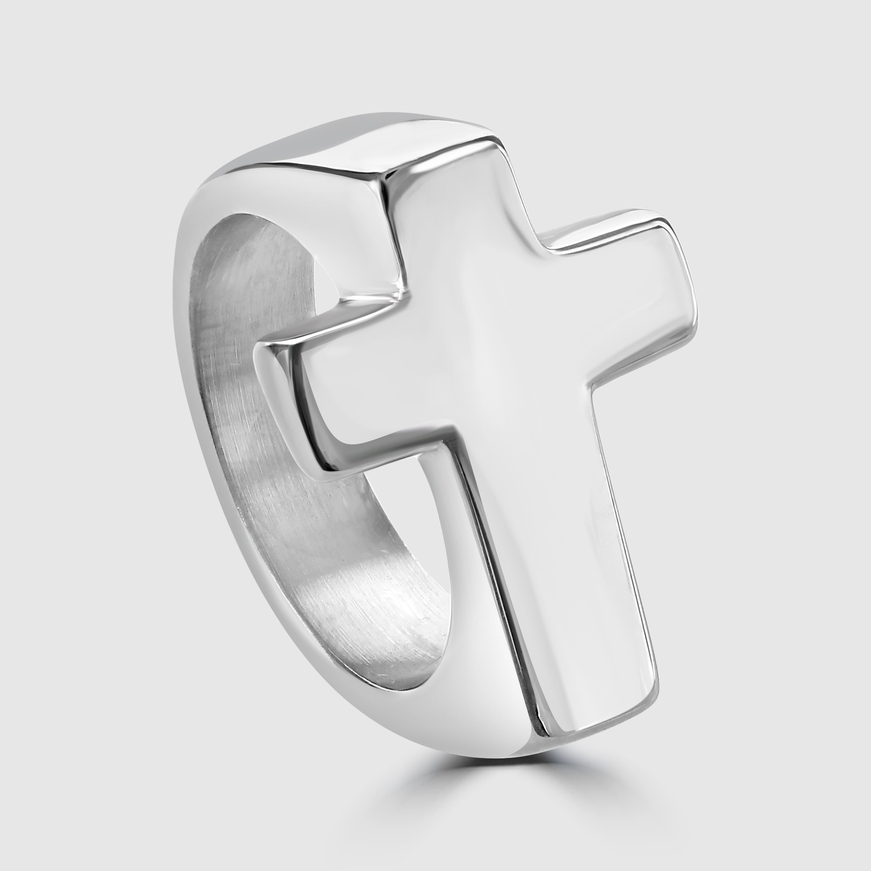 Cross Ring (Silver)